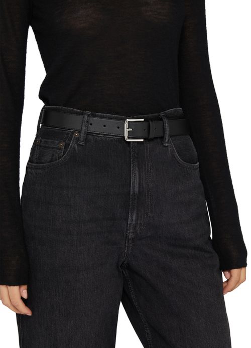 MAX MARA Leather long 30 belt