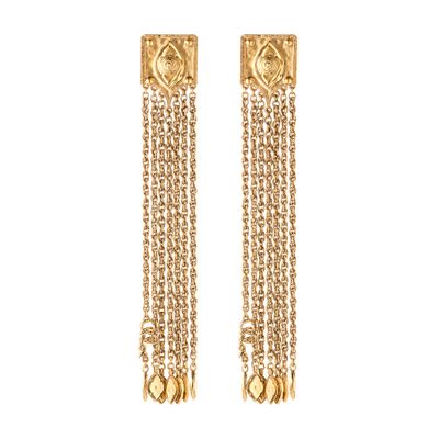 Chloé Amulet Earrings In Gold