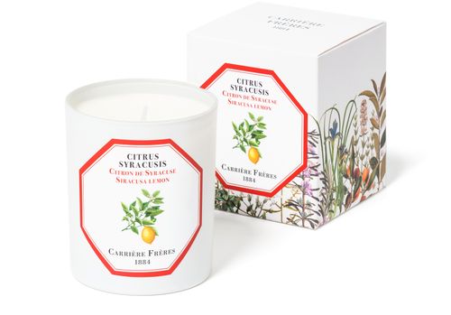 CARRIERE FRERES Scented Candle Siracusa Lemon - Citrus Syracusis 185 g