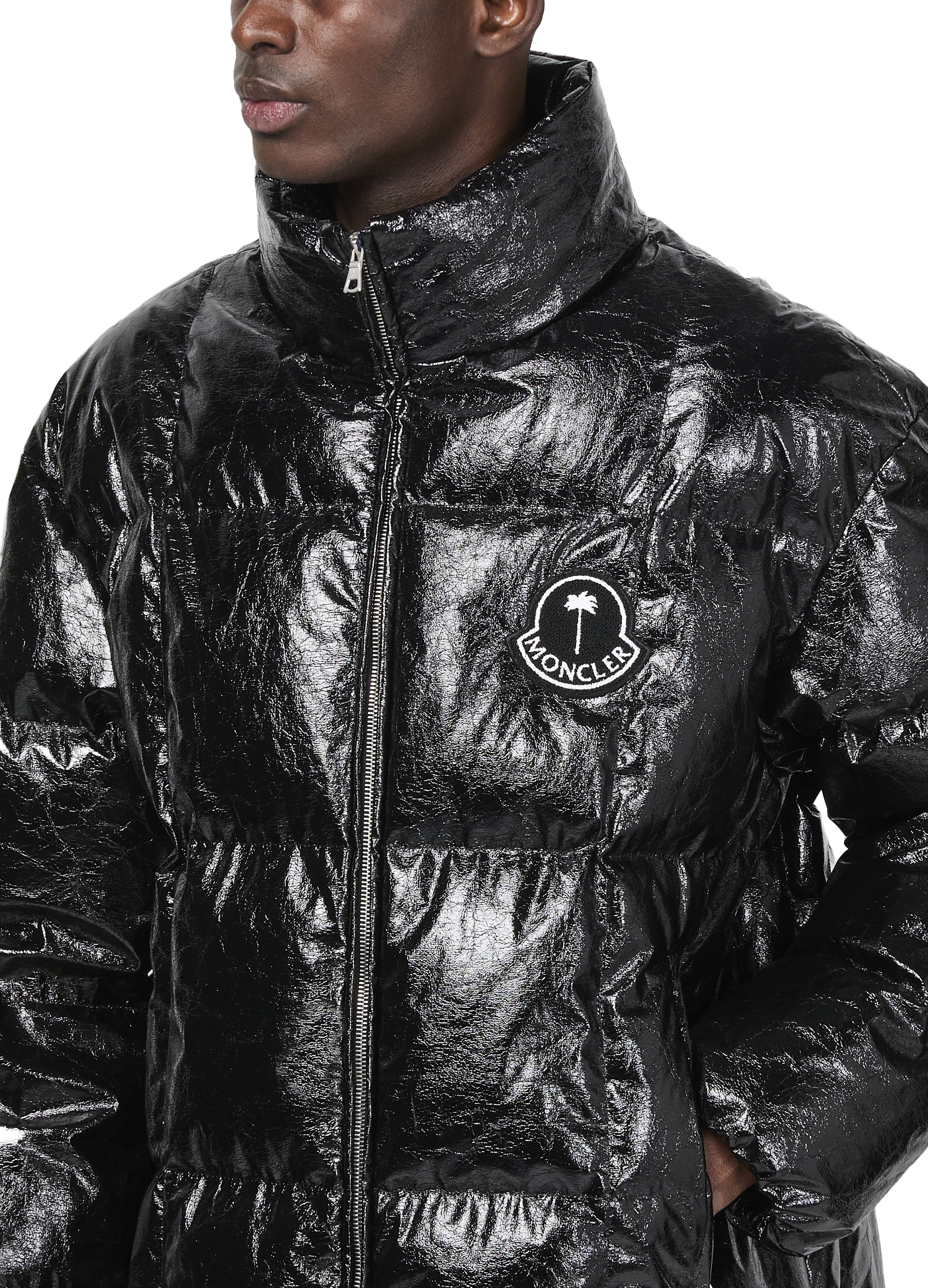x Palm Angels - Simoon metallic coated down jacket thumbnail 4
