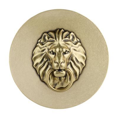 Penhaligon's Lion Candle Cover In Gold