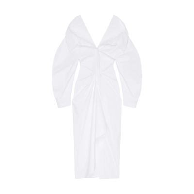 Givenchy Maxi Shirt Dress In White