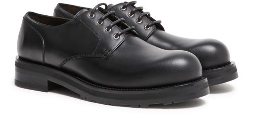 THE ROW Lug sole derbies in leather