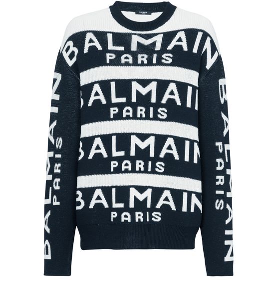 Men's Balmain Paris logo sweater, BALMAIN