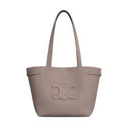 希少◆入手困難【CELINE】ミニ カバ Anais Cuir Triomphe black MINI CABAS ANAIS CUIR TRIOMPHE in Grained calfskin - BLACK