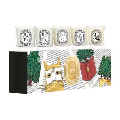 Diptyque Miniature Candles Set 5 X 35 G In Multi