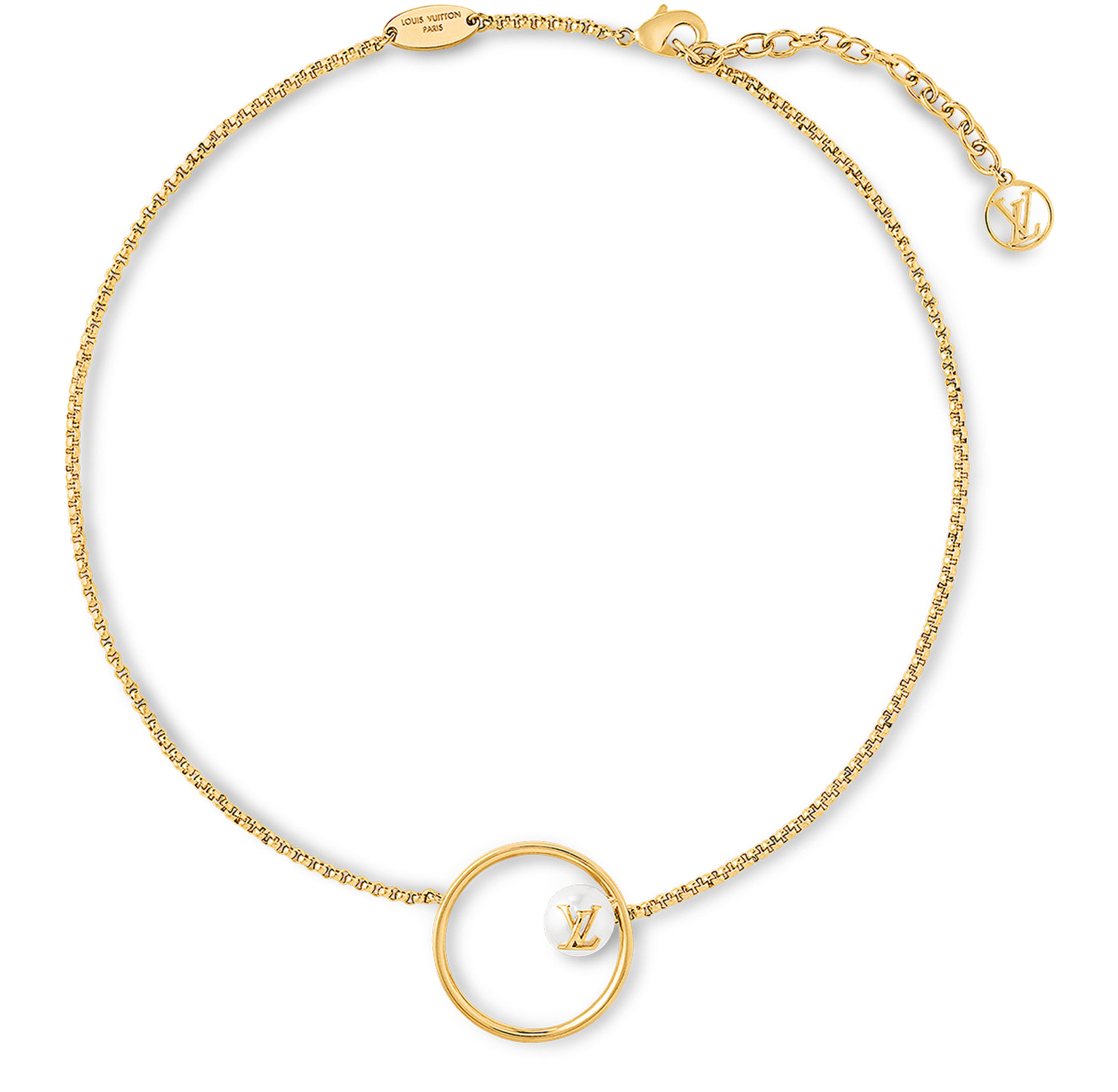 LV Eclipse Pearls Necklace thumbnail 4