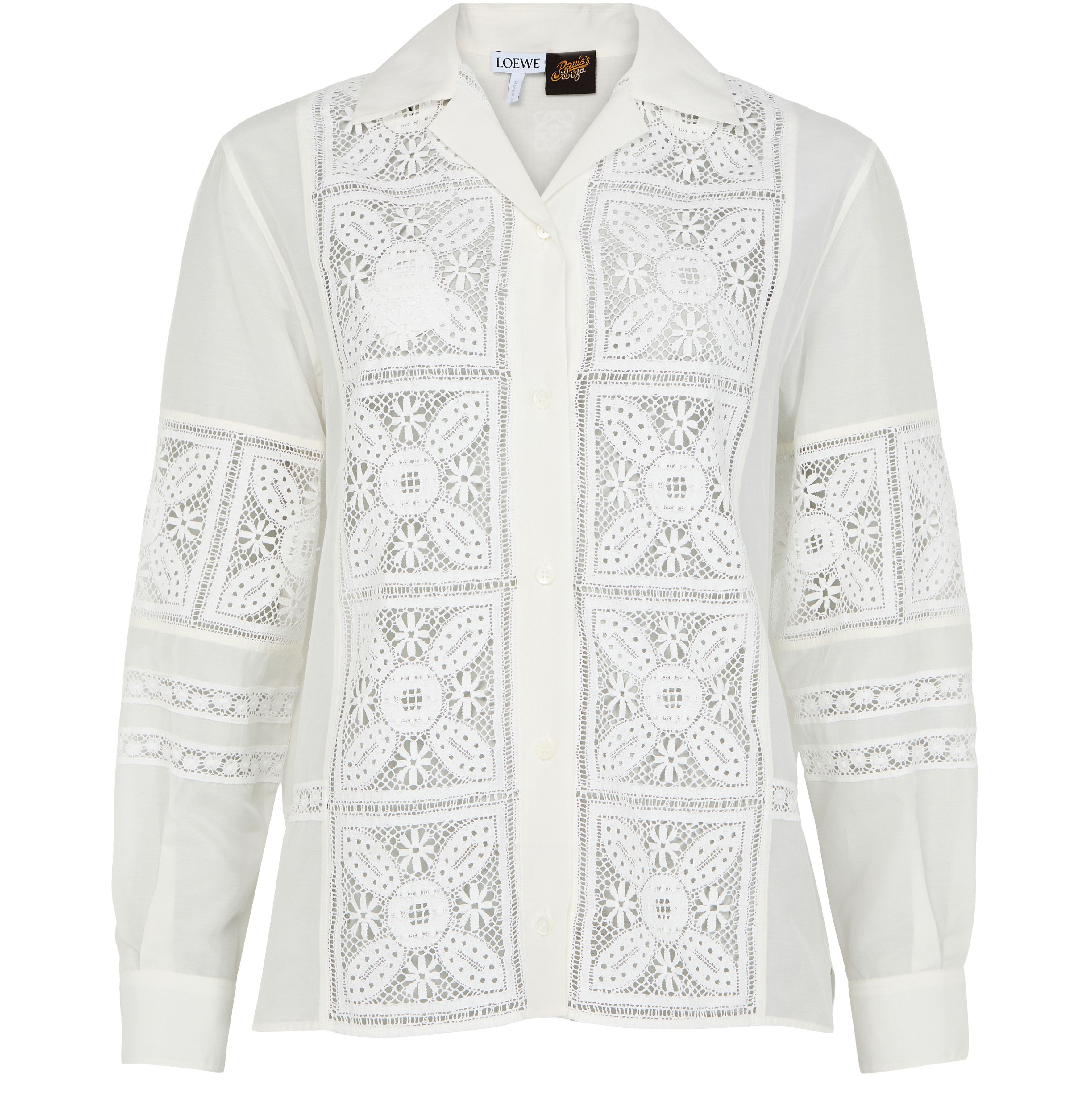 Cotton and silk shirt