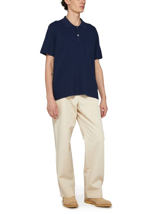 JACQUEMUS The Knitted Polo Shirt