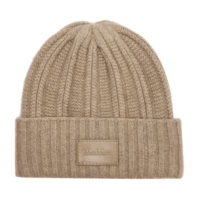 Max Mara Macbeth Beanie In Brown