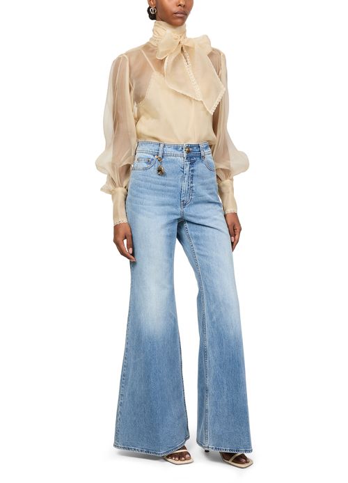 ZIMMERMANN Memento organza blouse