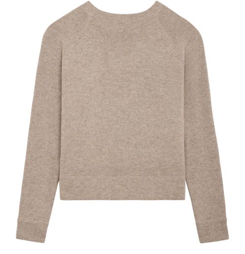 CELINE Triomphe crew neck sweater in wool and cashmere