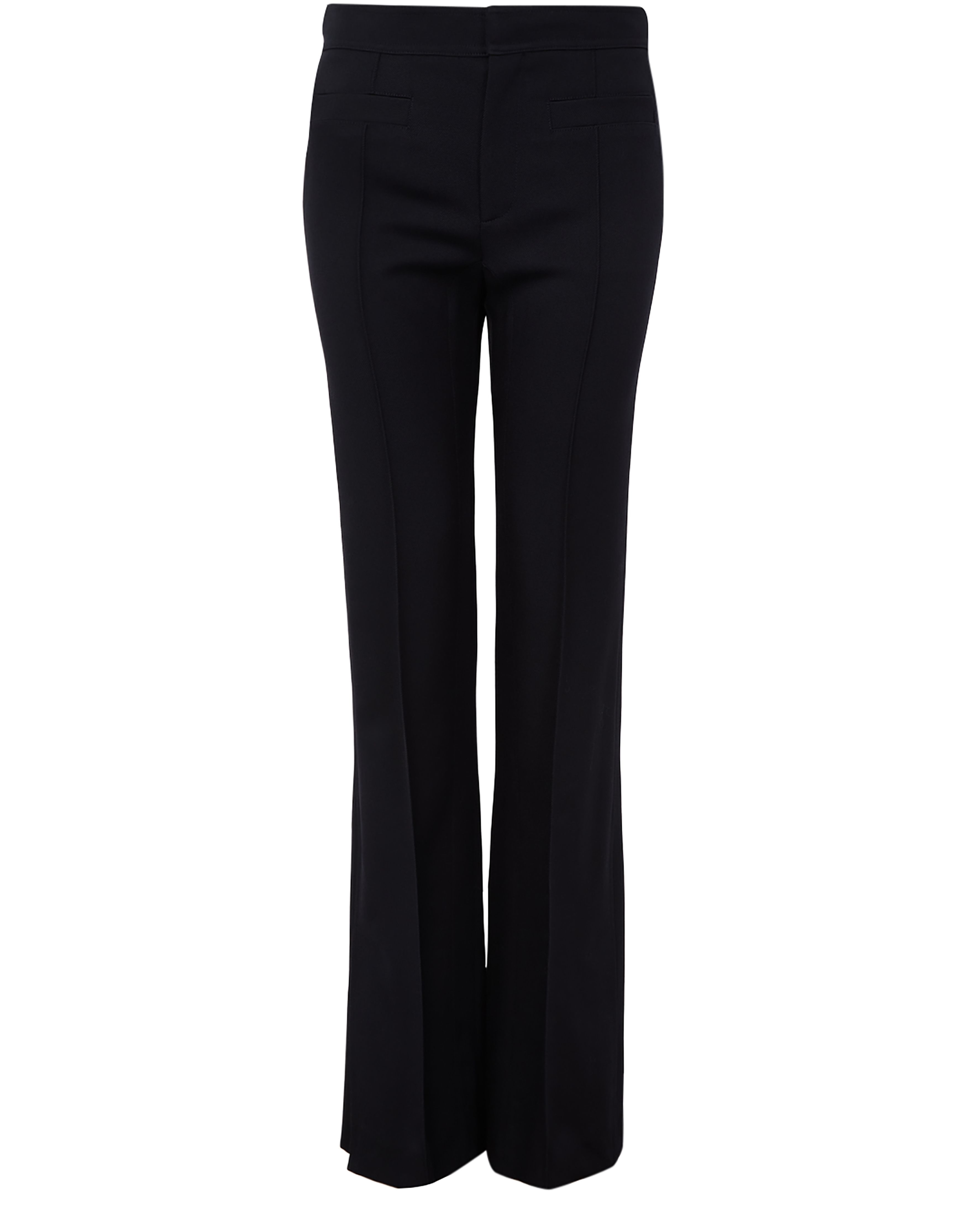 Straight leg trousers