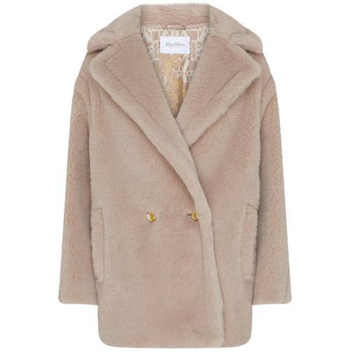 MAX MARA Jacke aus Teddy-Stoff Cuba