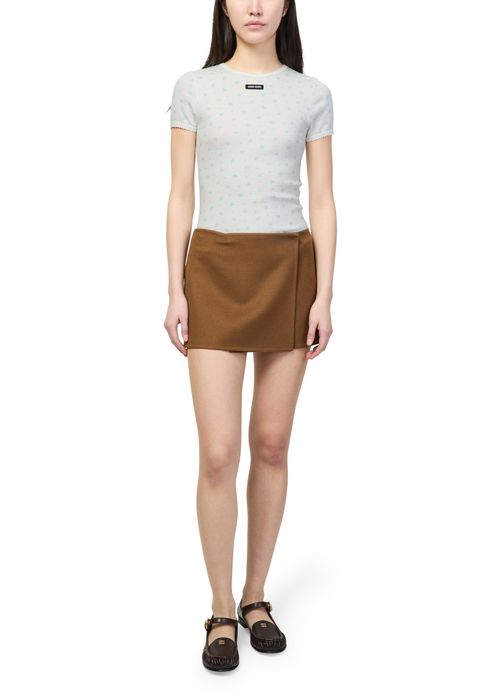 MIU MIU Floral print t-shirt