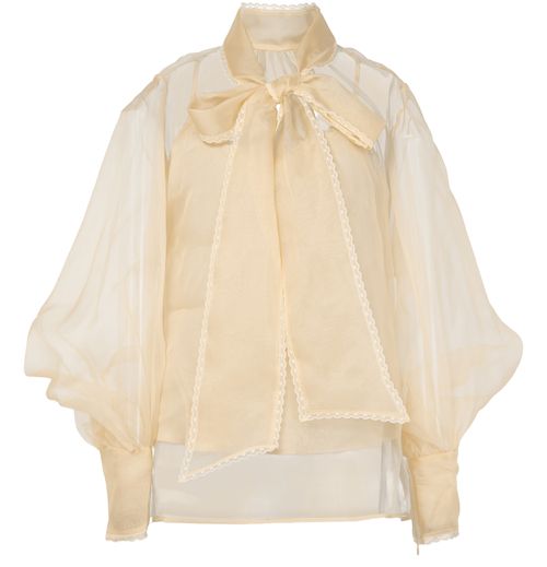 ZIMMERMANN Memento organza blouse
