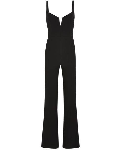 Women's Wide Leg Corset Jumpsuit, GALVAN LONDON