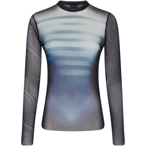 JEAN PAUL GAULTIER The Mâle long sleeves mesh top