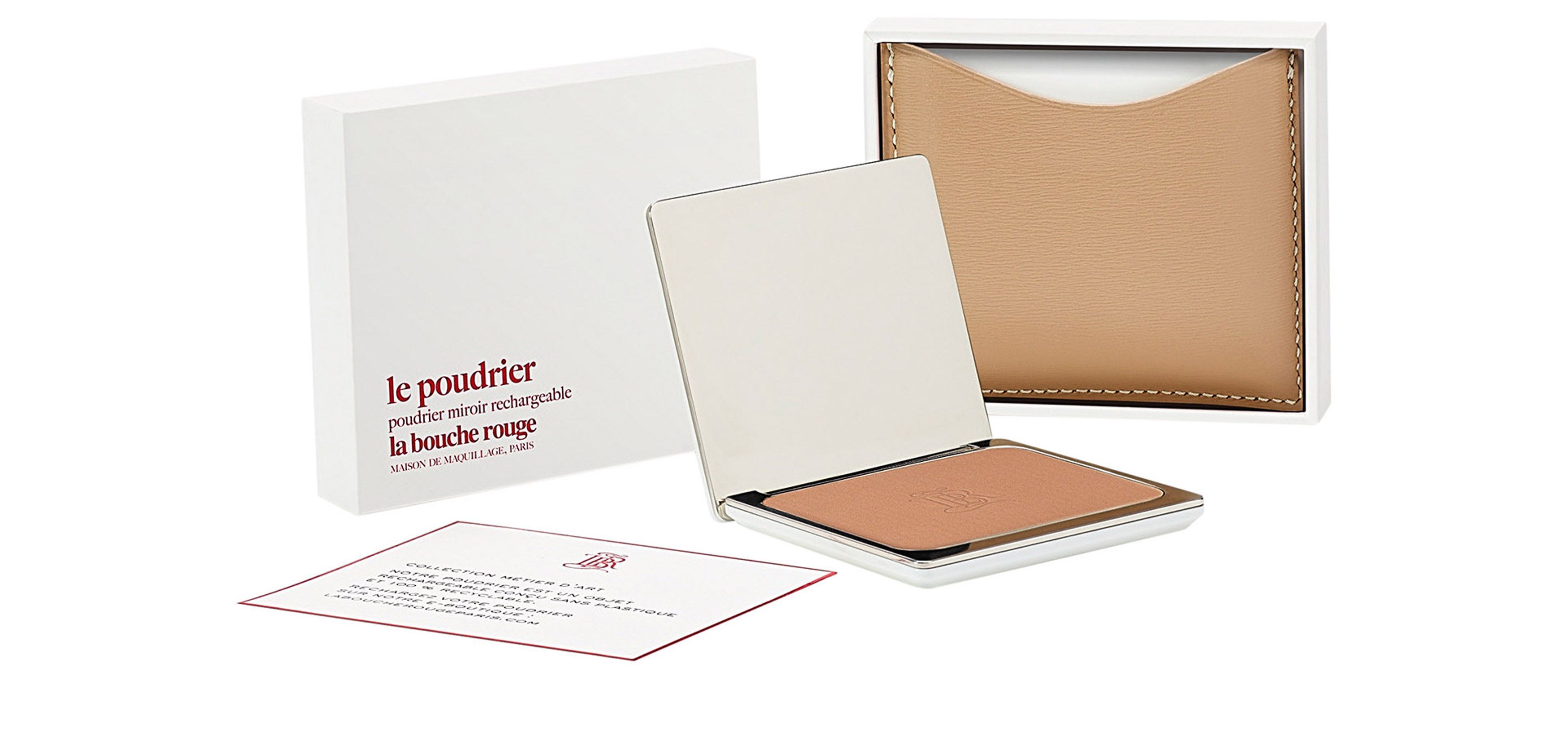 Camel fine leather La Terre Intense set