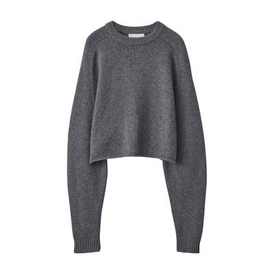Lisa Yang Karine Cashmere Sweater In Gray