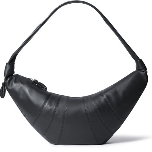 LEMAIRE Grand sac Croissant en cuir lisse