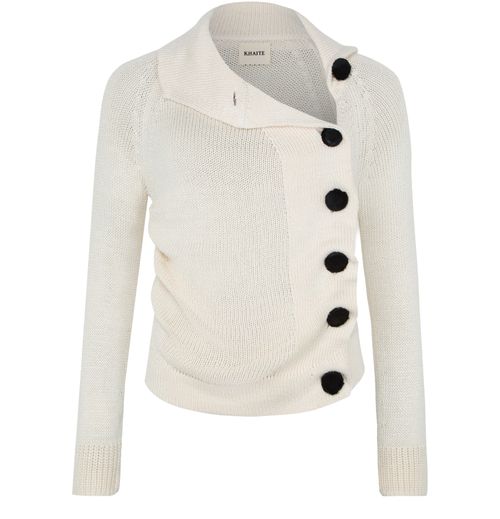 KHAITE Cardigan Lorrai aus Seide