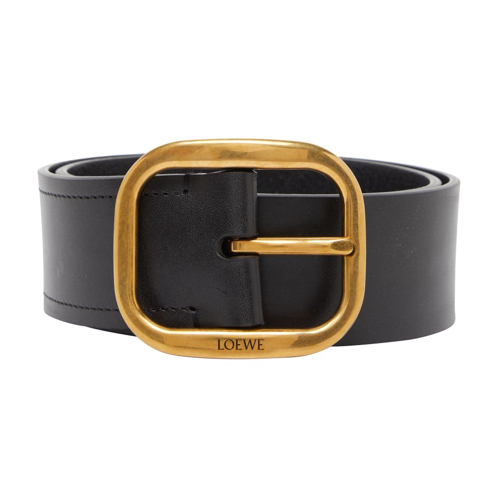 Soft, rounded leather belt thumbnail 6