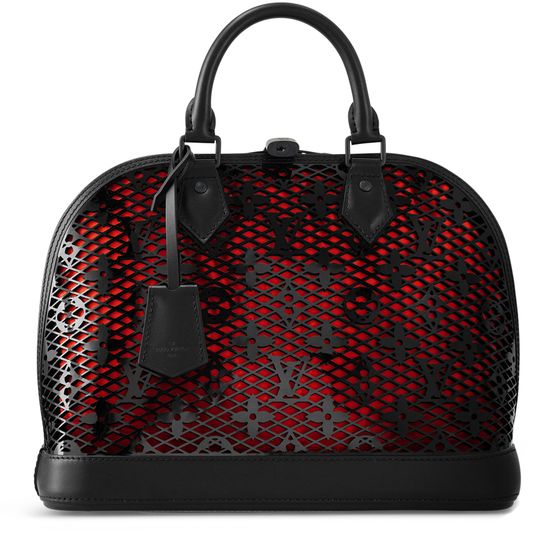 black louis vuitton bag women