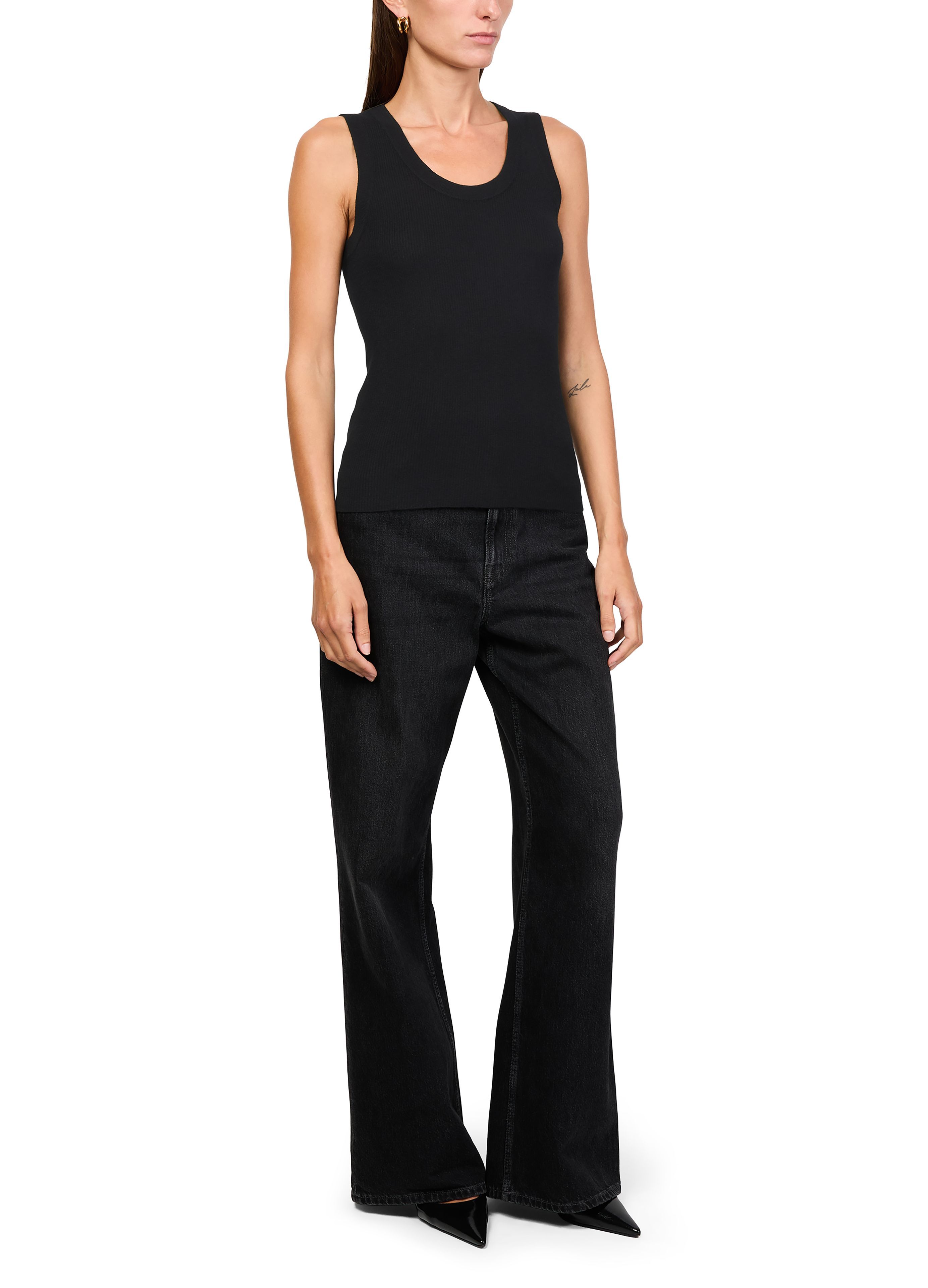 Ina cashmere tank top thumbnail 6