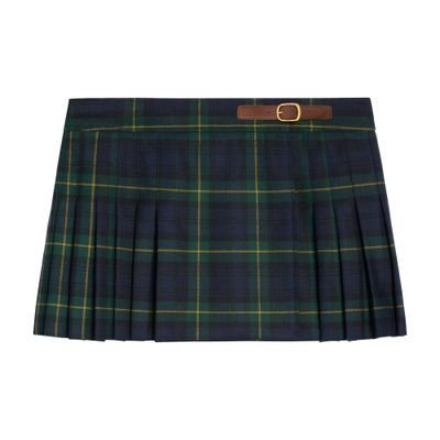 セリーヌ　カーゴ デニム ミニスカート CELINE ダークユニオンウォッシュ