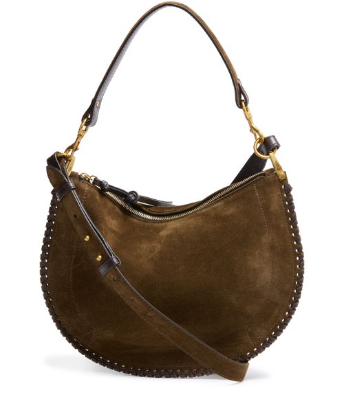 ISABEL MARANT Oskan soft zipped shoulder bag