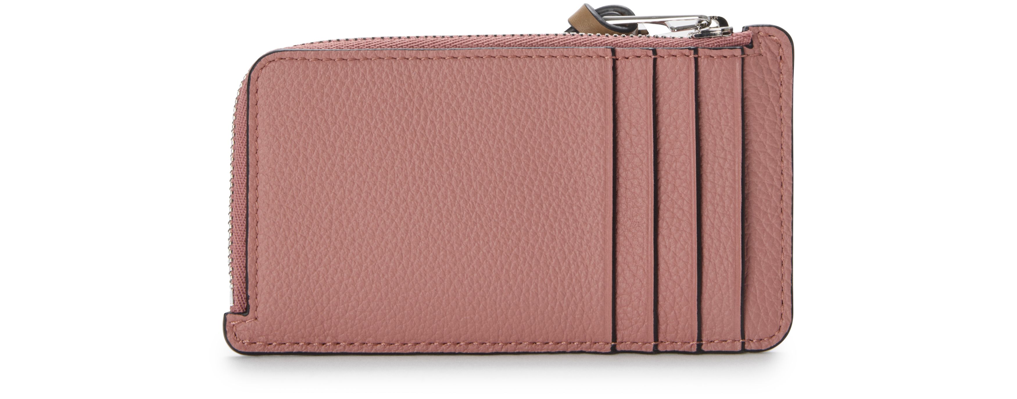 Coin cardholder in soft grained calfskin thumbnail 4