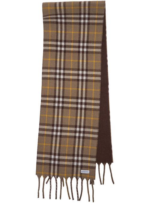 BURBERRY Kaschmirschal mit EKD-Emblem