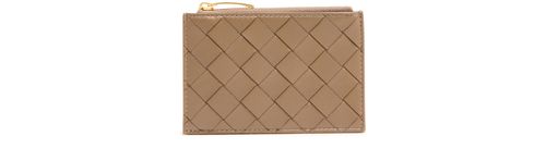 BOTTEGA VENETA Intrecciato zipped cardholder