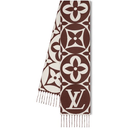 LOUIS VUITTON Écharpe LV Medallion
