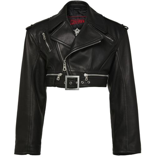 JEAN PAUL GAULTIER The cropped leather jacket