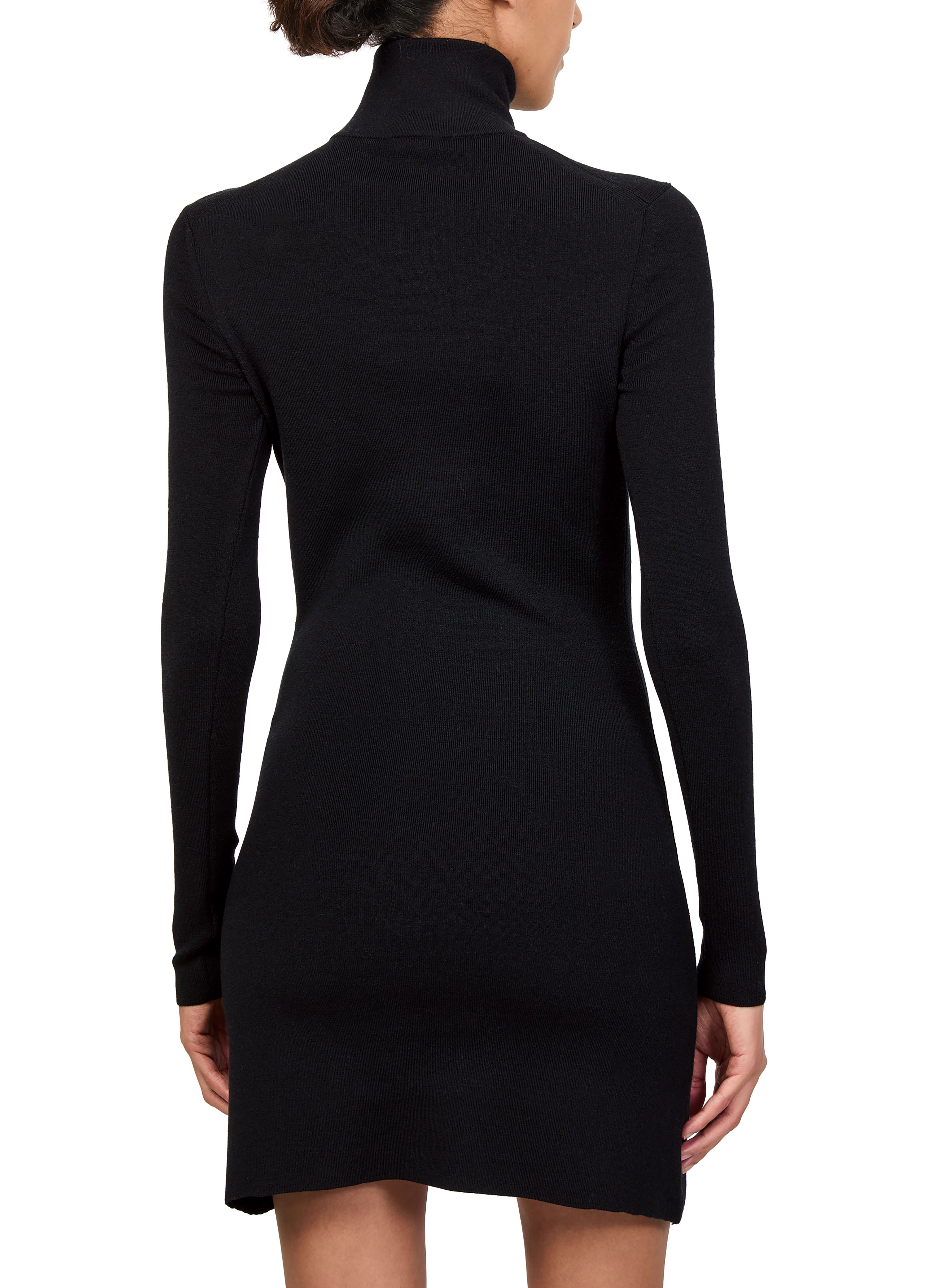 Zipped mockneck dress thumbnail 5