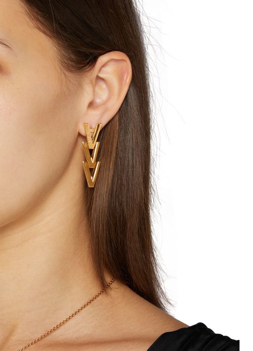 VERSACE Earrings metal