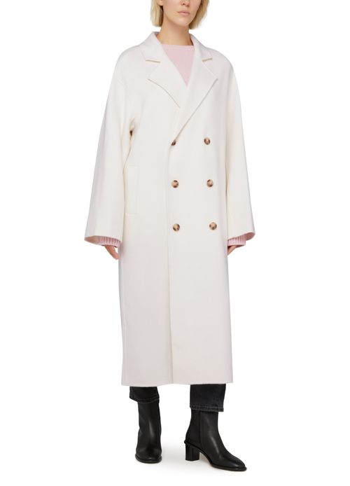 LOULOU STUDIO Borneo wool and cashmere coat 
