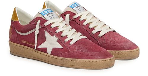 GOLDEN GOOSE Ball Star star-print fabric sneakers