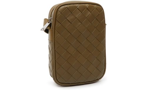 BOTTEGA VENETA Pochette pour téléphone zippé Intrecciato