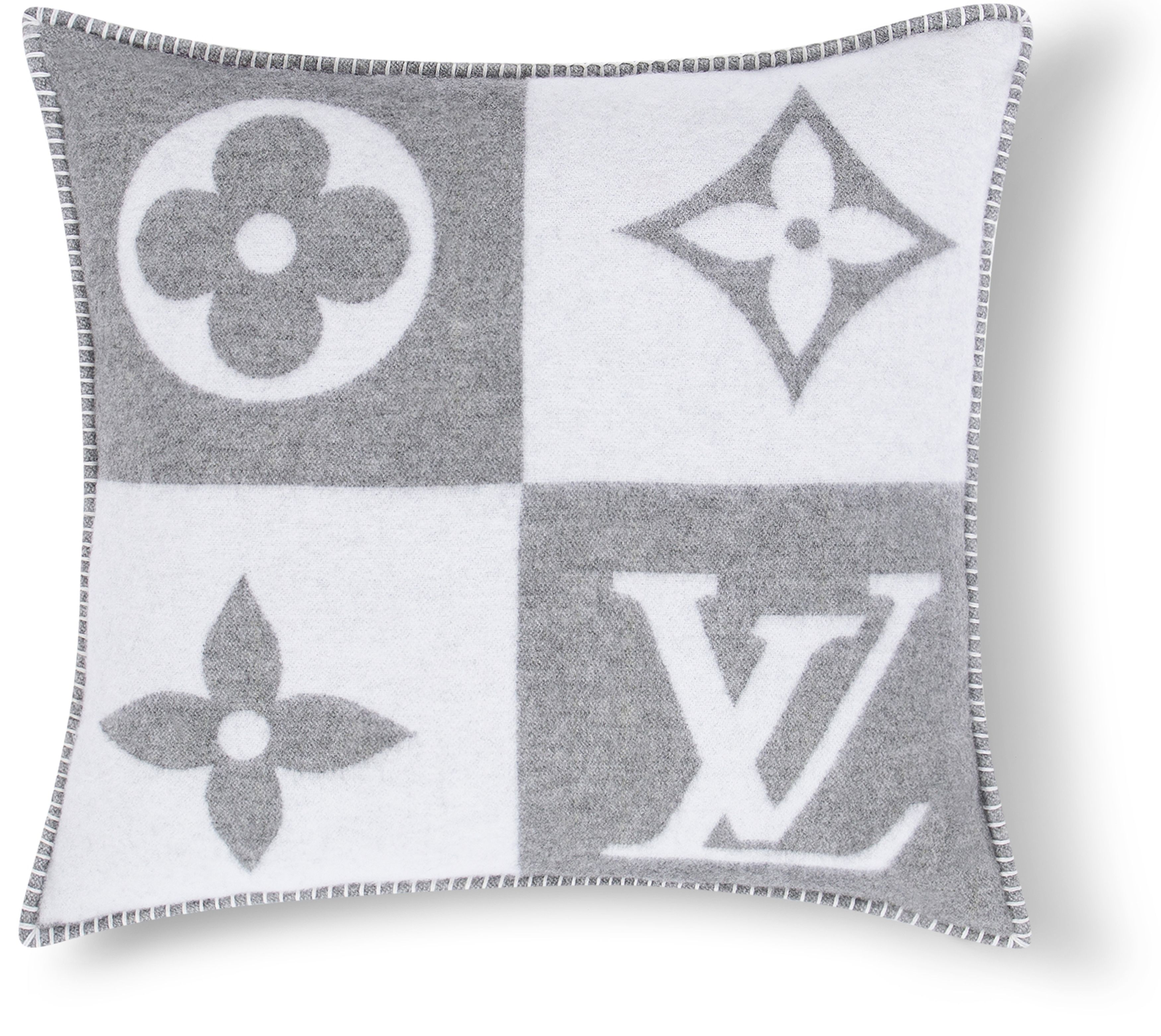 LV Checkmate Cushion