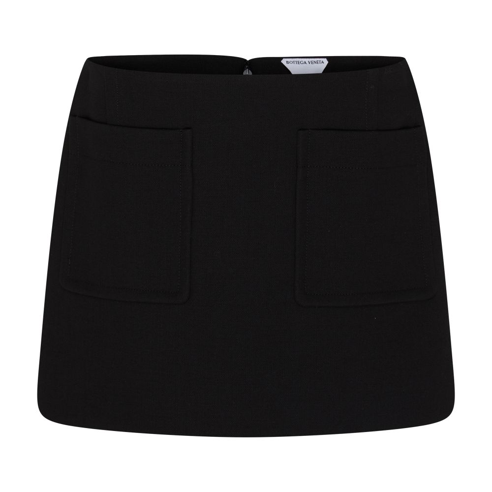 Wool mini skirt thumbnail 8
