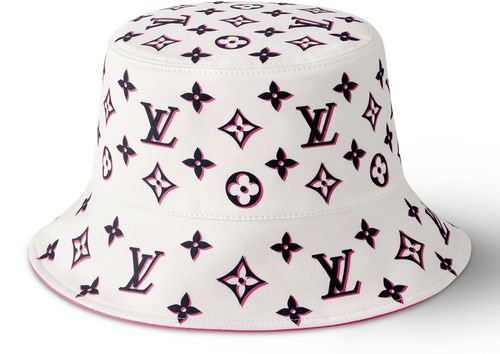 LOUIS VUITTON Monogram Infinity Bucket Hat