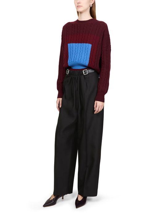 LOEWE Hose mit Gürtel