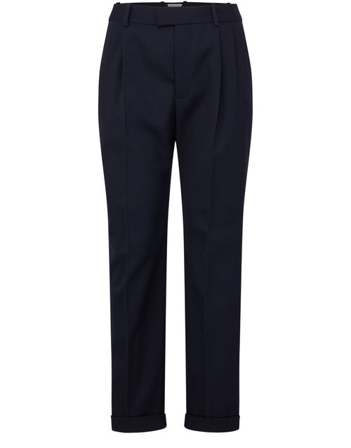 BOTTEGA VENETA Straight wool pants