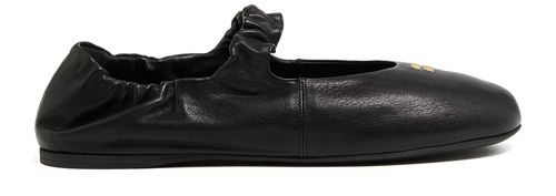 MIU MIU Leather ballet flats