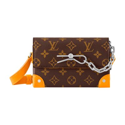 Louis Vuitton Steamer Wearable Wallet In Brown