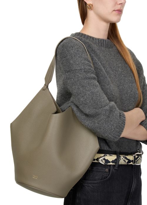 KHAITE Lotus small tote bag