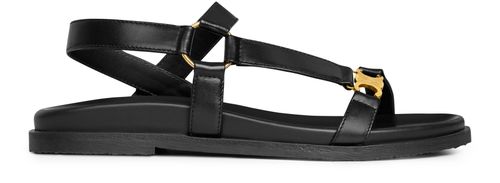CELINE Celine Maud sandals with Triomphe in calfskin